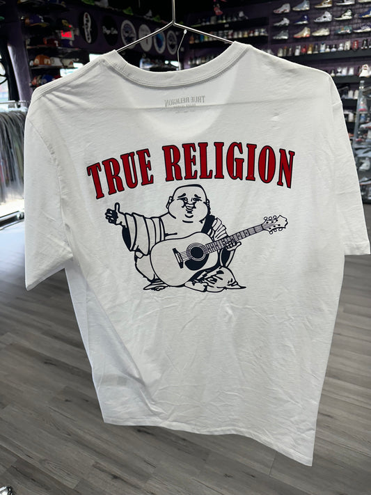 True Religion Tee "Buddha White”