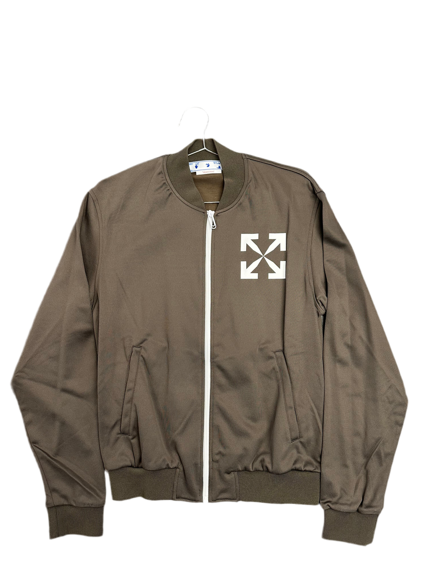 OFF-WHITE Track Jacket "Brown"