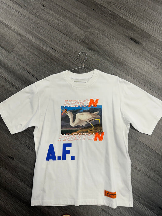 Heron Preston Tee White "AF"
