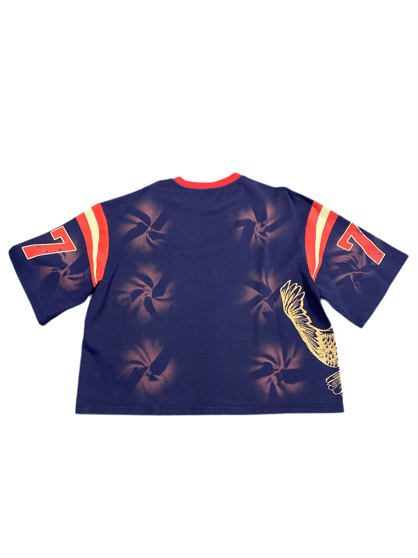 Shoot1st Washed Atelier Jersey "Navy Blue/Red"