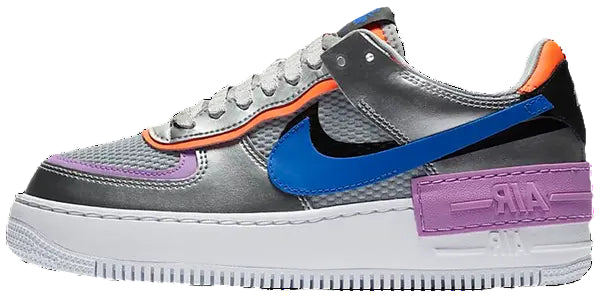 2020 Nike Air Force 1 Low "Shadow Metallic Silver"