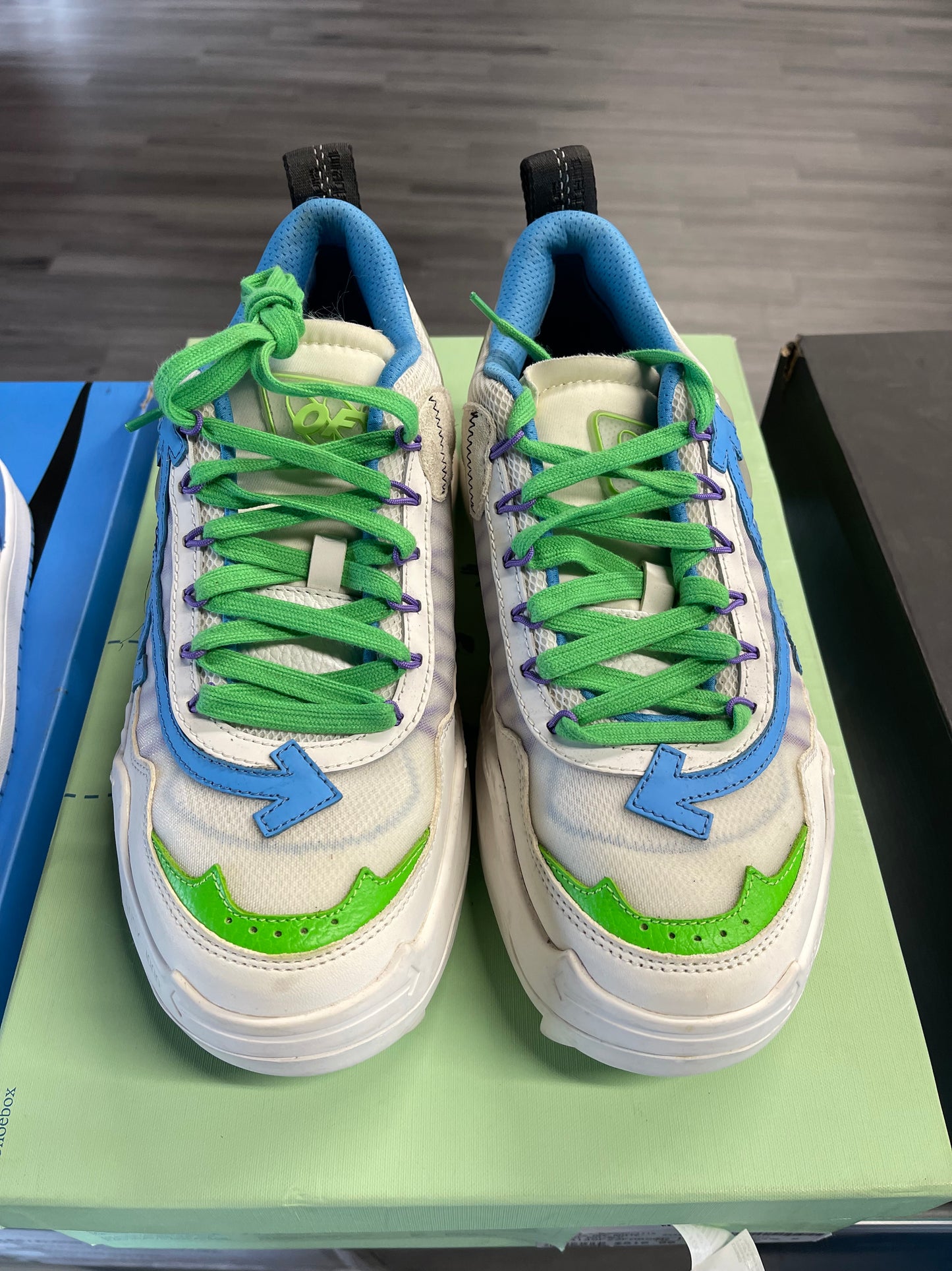 Off-White Odsy-1000 "Blue/Green"