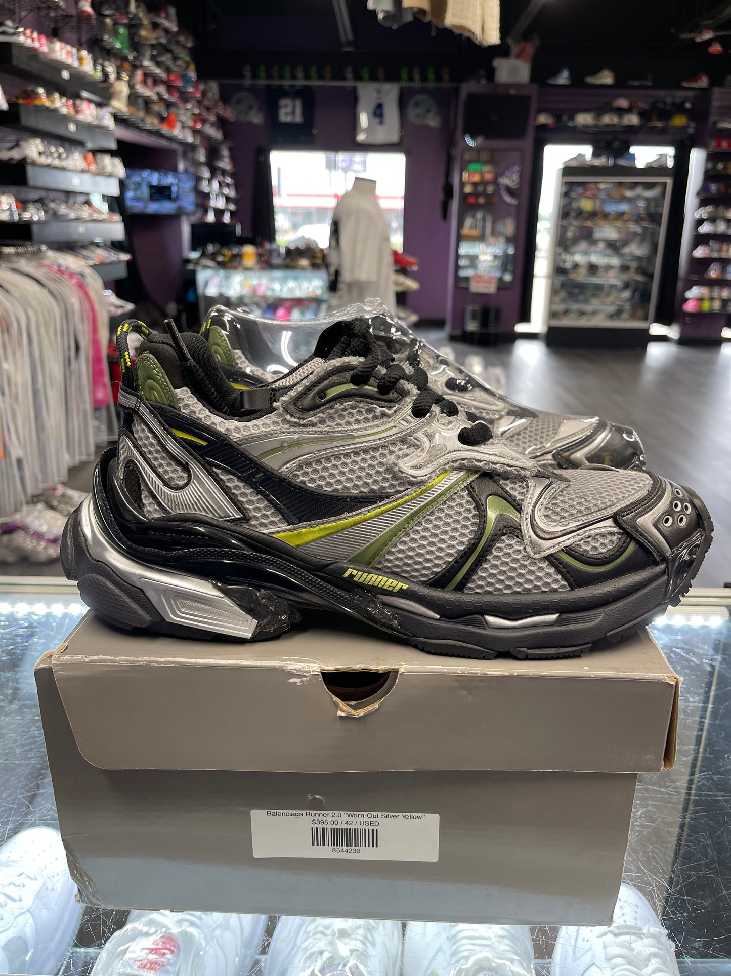 Balenciaga Runner "Volt Green Grey/Black "