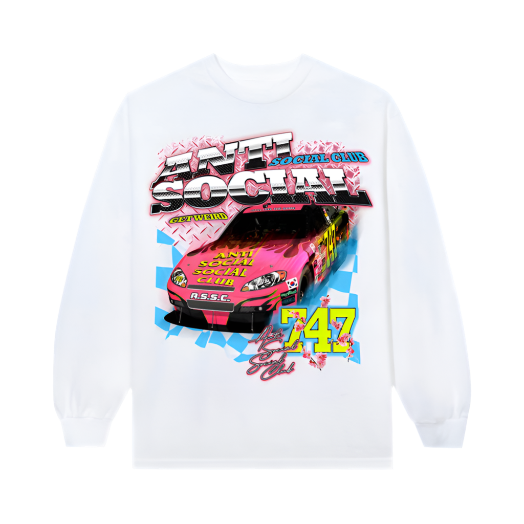 ASSC Crewneck "Racer 747 White"
