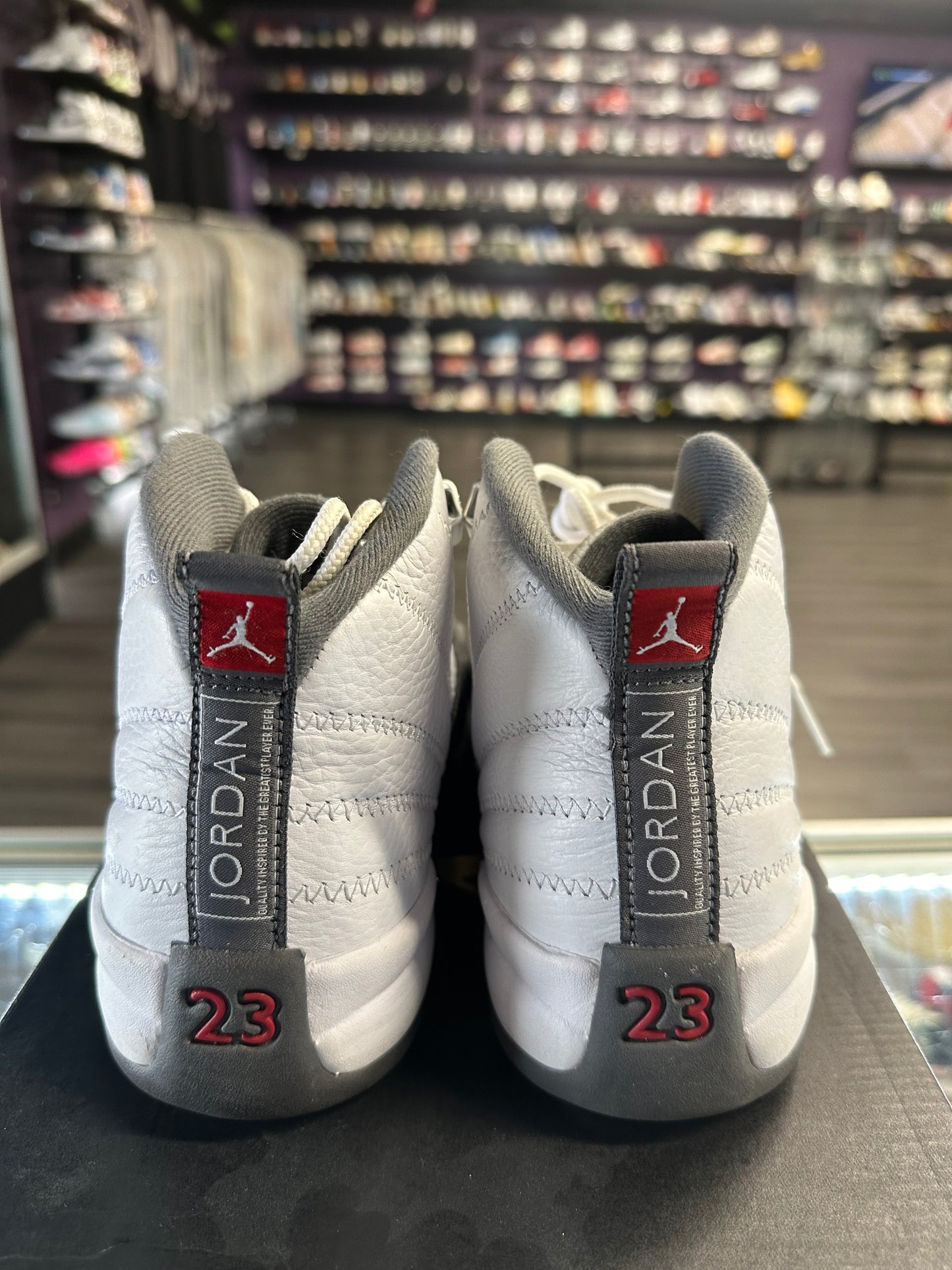 2019 Air Jordan Retro 12 "White Dark Grey"