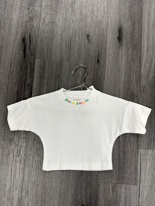 Palm Angels Tee "White Rainbow Letters" (K)