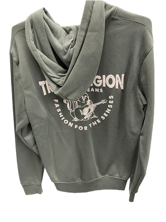 True Religion Zip-Up Hoodie "Green Core"