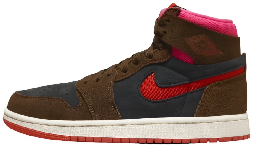 2023 Air Jordan 1 High Zoom Comfort 2 "Cacao Wow Picante Red" (W)