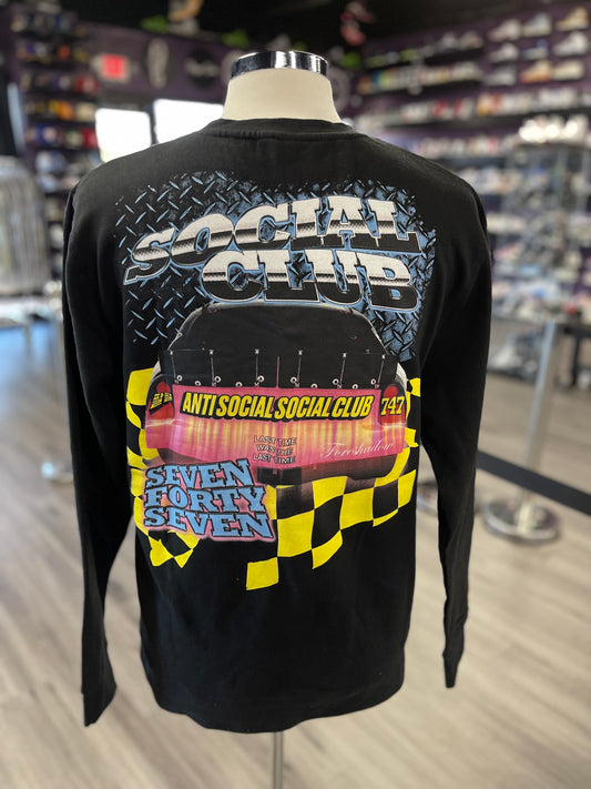 ASSC Crewneck "Racer 747 Black"