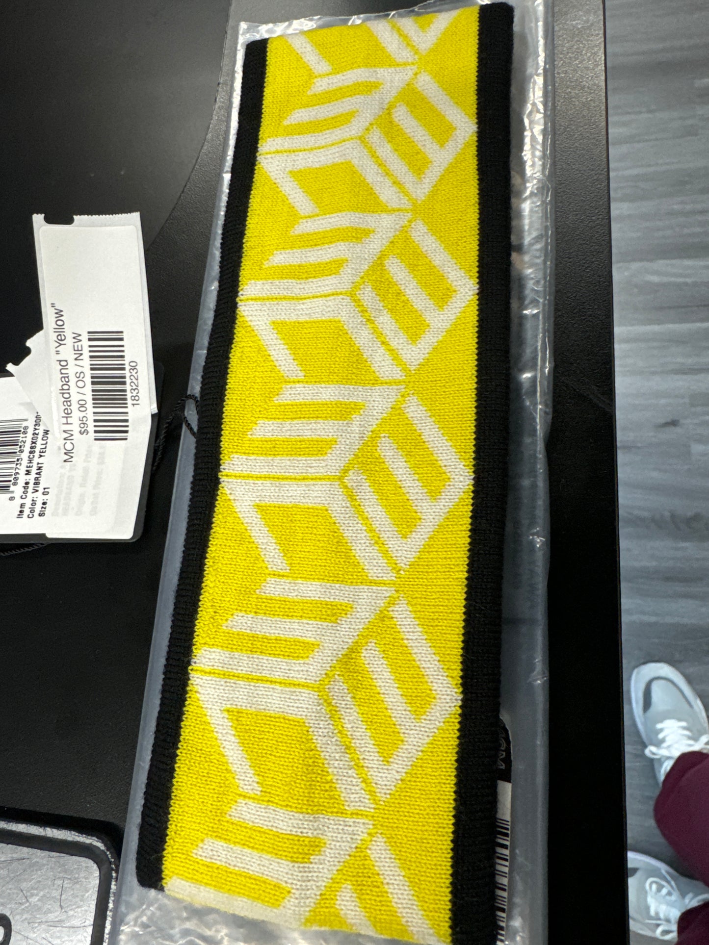 MCM Headband "Yellow"