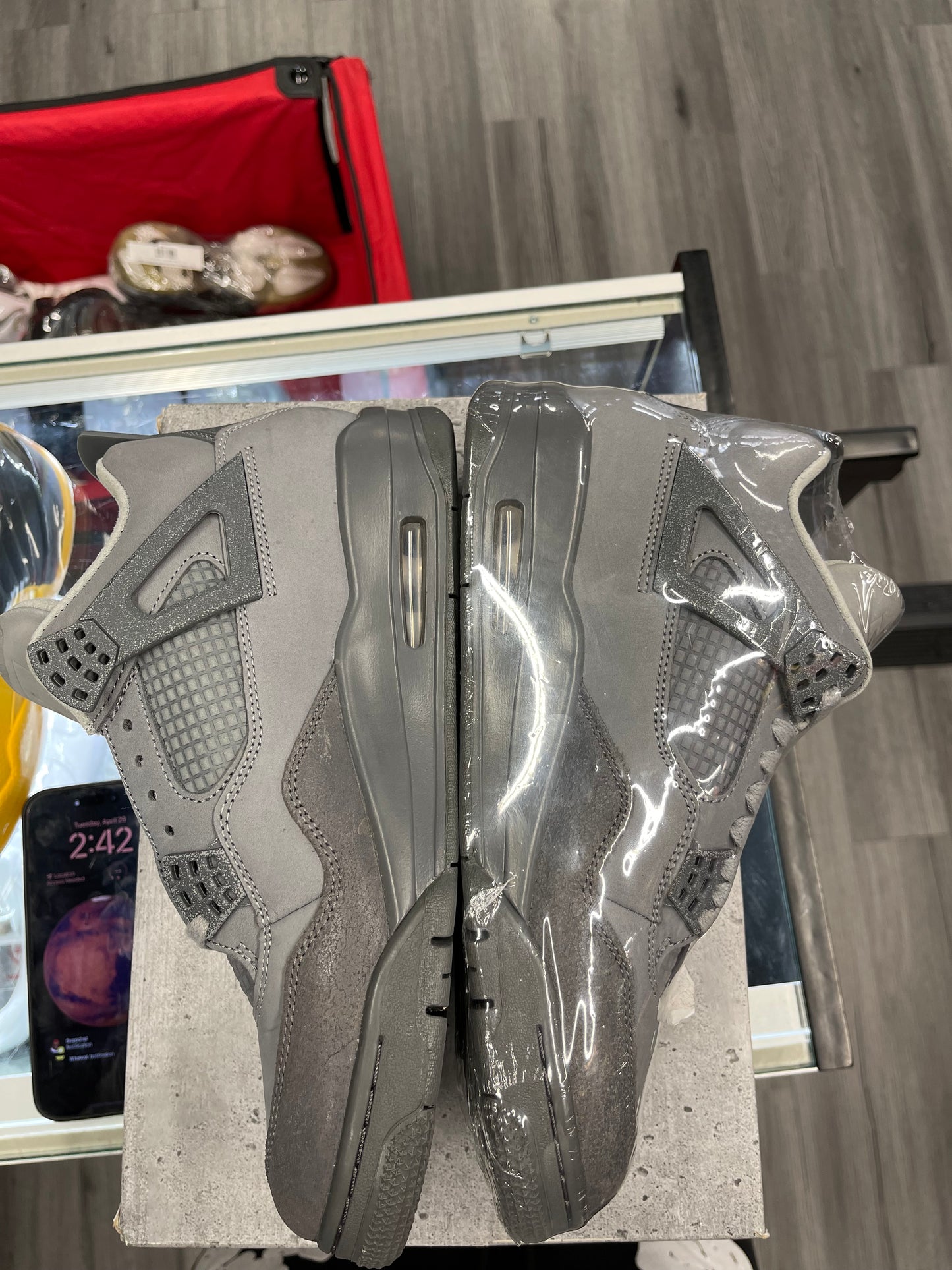 2024 Air Jordan Retro 4 "Paris Olympics Wet Cement"