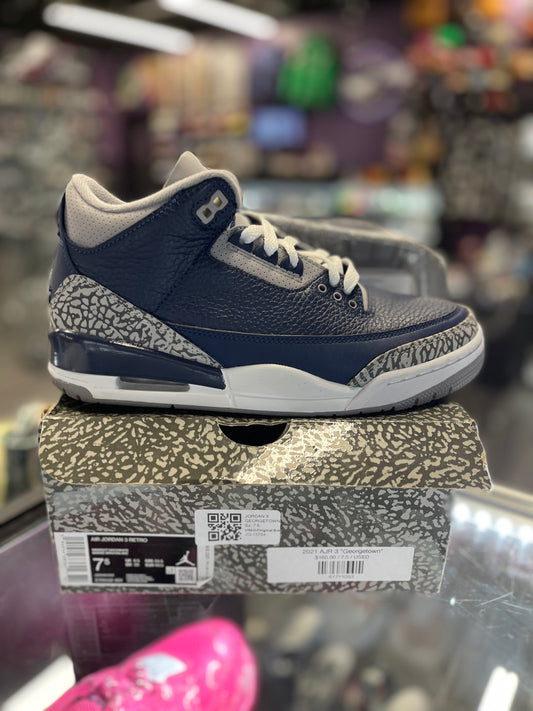 2021 Air Jordan Retro 3 "Georgetown"