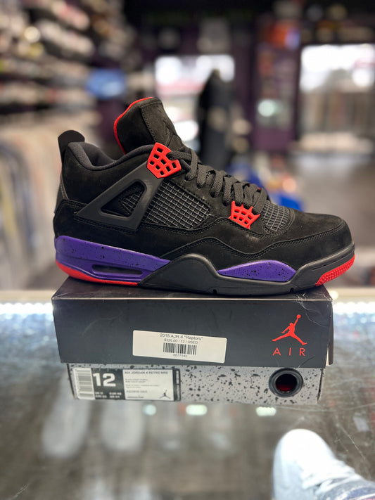 2018 Air Jordan Retro 4 "Raptors”