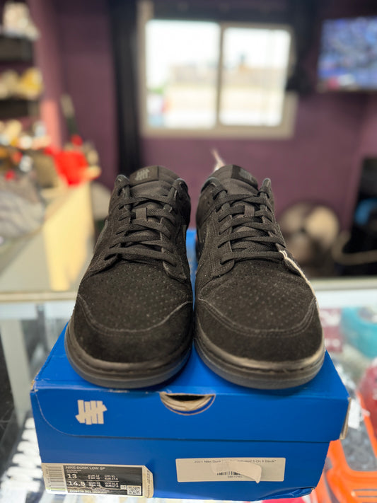 2021 Nike Dunk Low "Undefeated 5 On It Black"