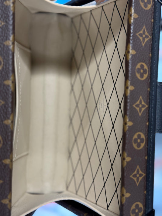 Louis Vuitton Petite Malle Monogram "Black/Brown"