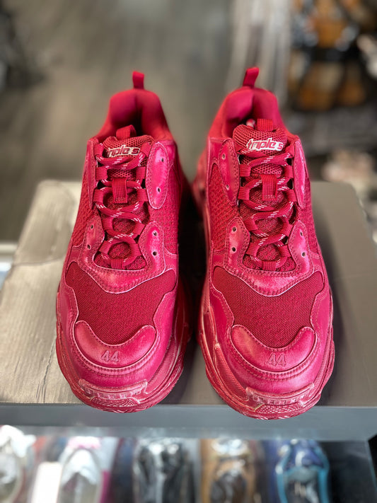 Balenciaga Triple S "Faded Washed Red"