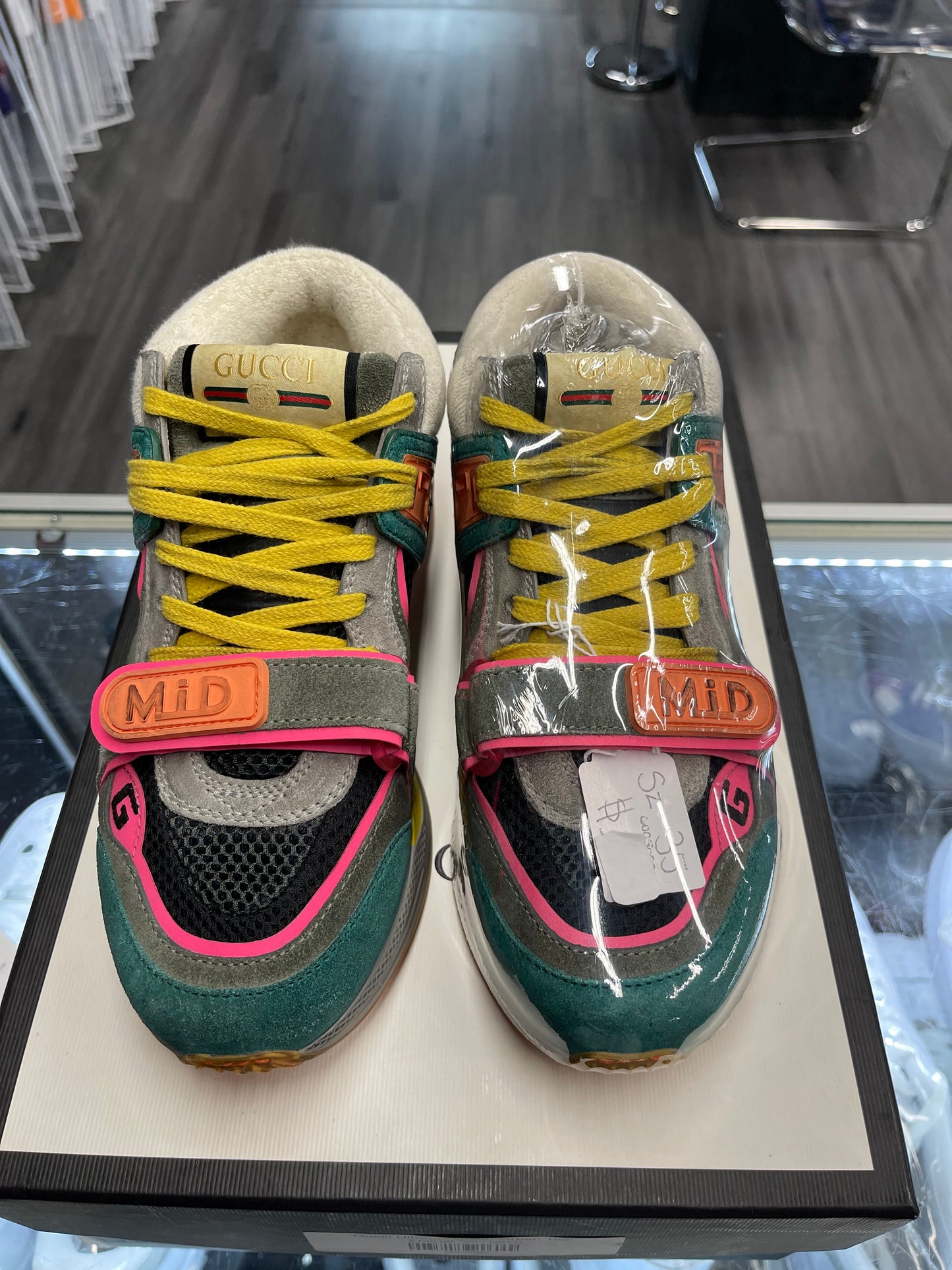 Gucci Ultrapace Mid “Green Teal”