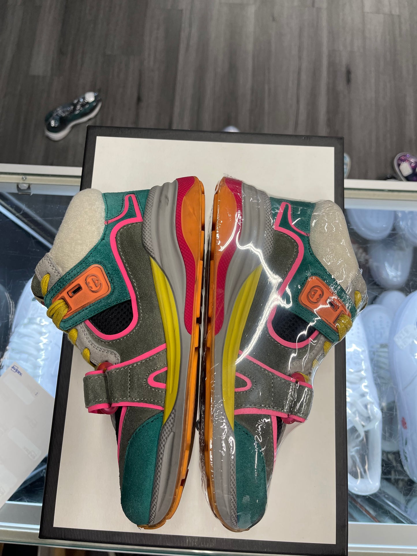 Gucci Ultrapace Mid “Green Teal”