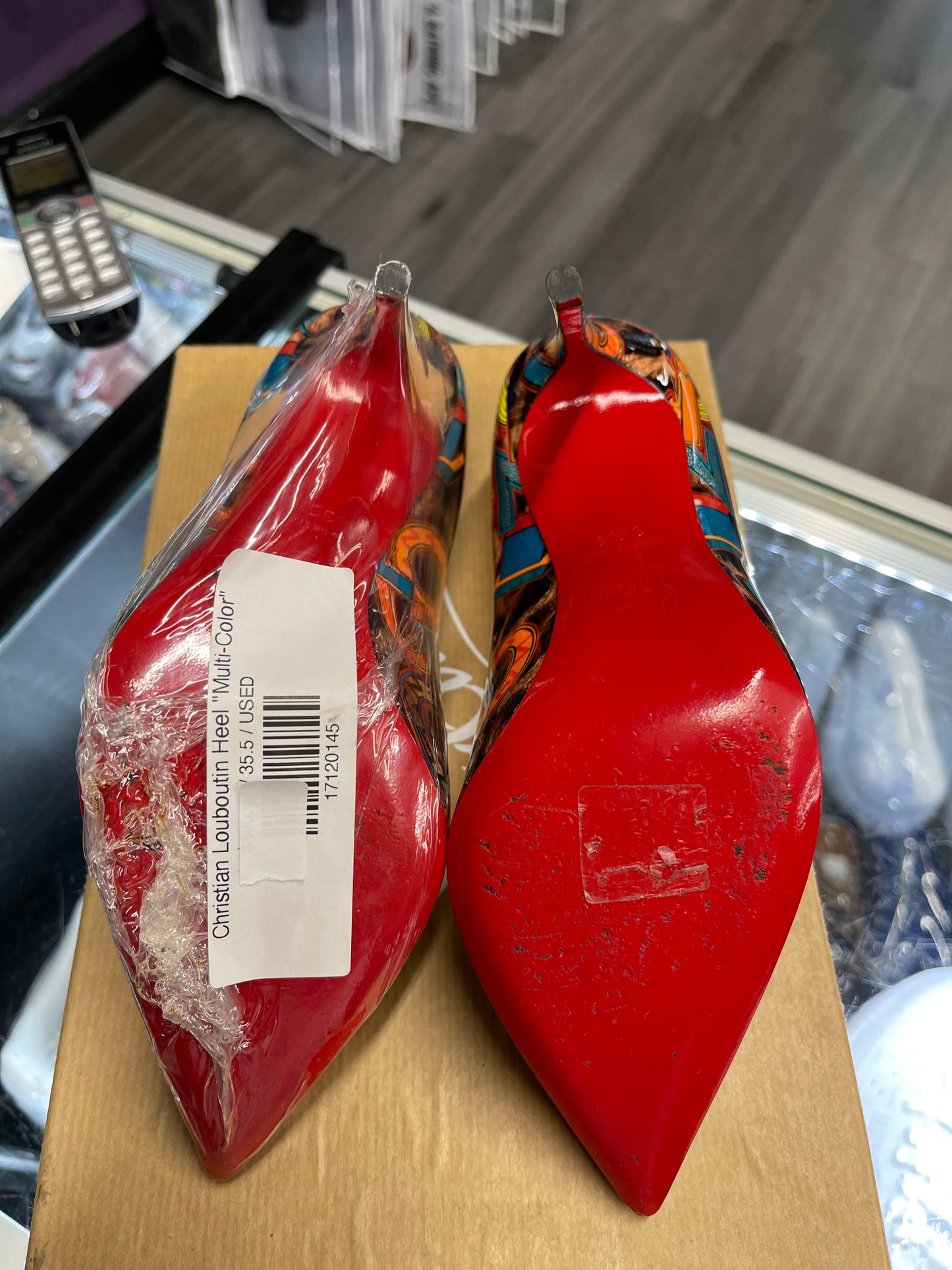 Christian Louboutin Heel "Multi-Color"