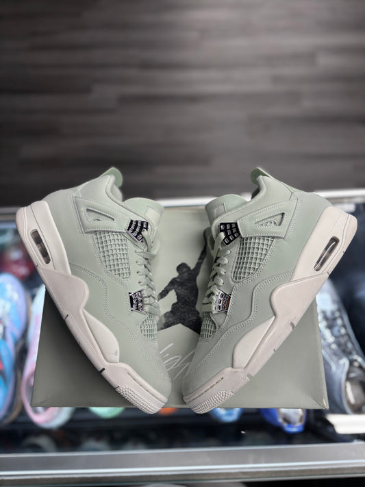 2025 Air Jordan Retro 4 "Seafoam Sail" (W)