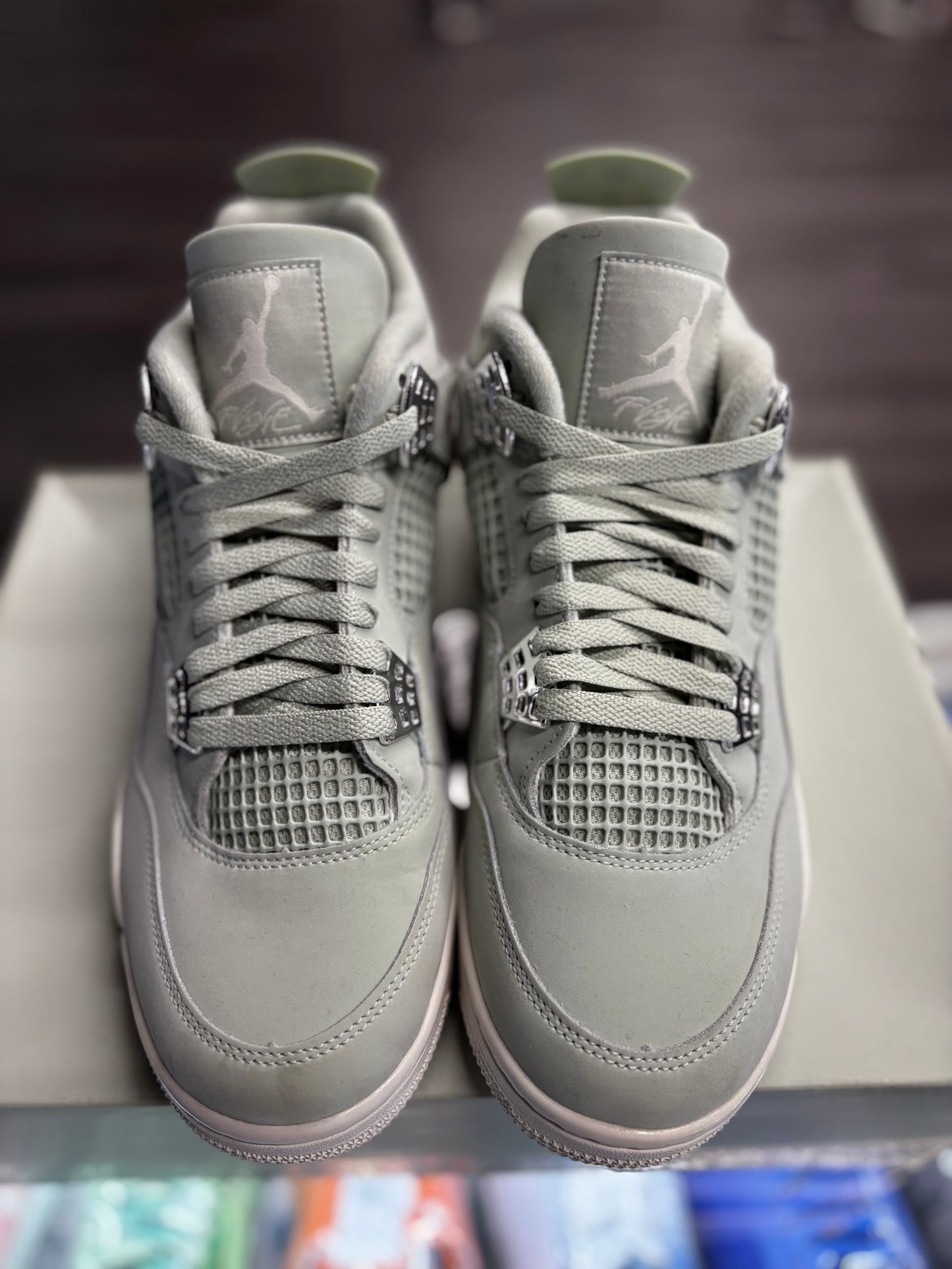 2025 Air Jordan Retro 4 "Seafoam Sail" (W)