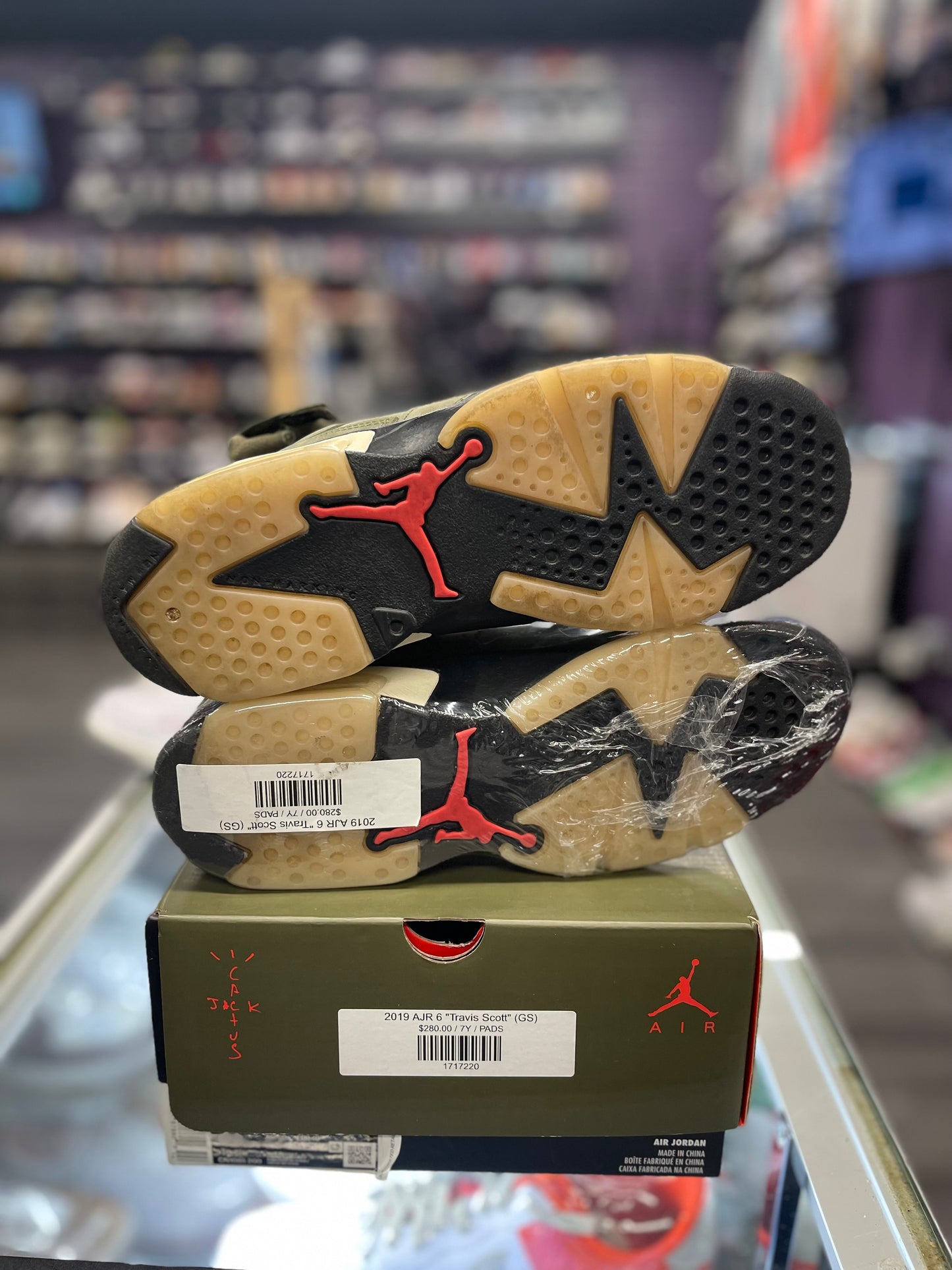 2019 Air Jordan Retro 6 "Travis Scott" (GS)