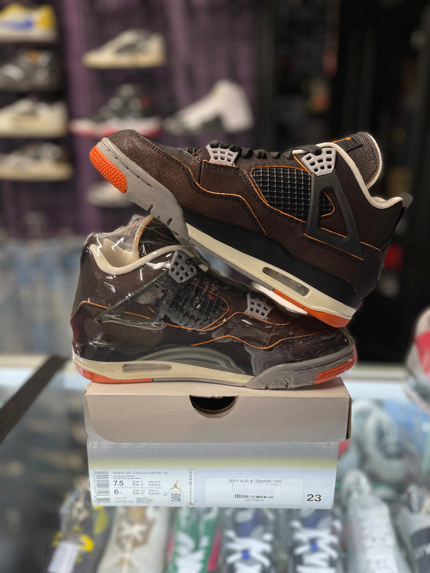 2021 Air Jordan Retro 4 "Starfish" (W)
