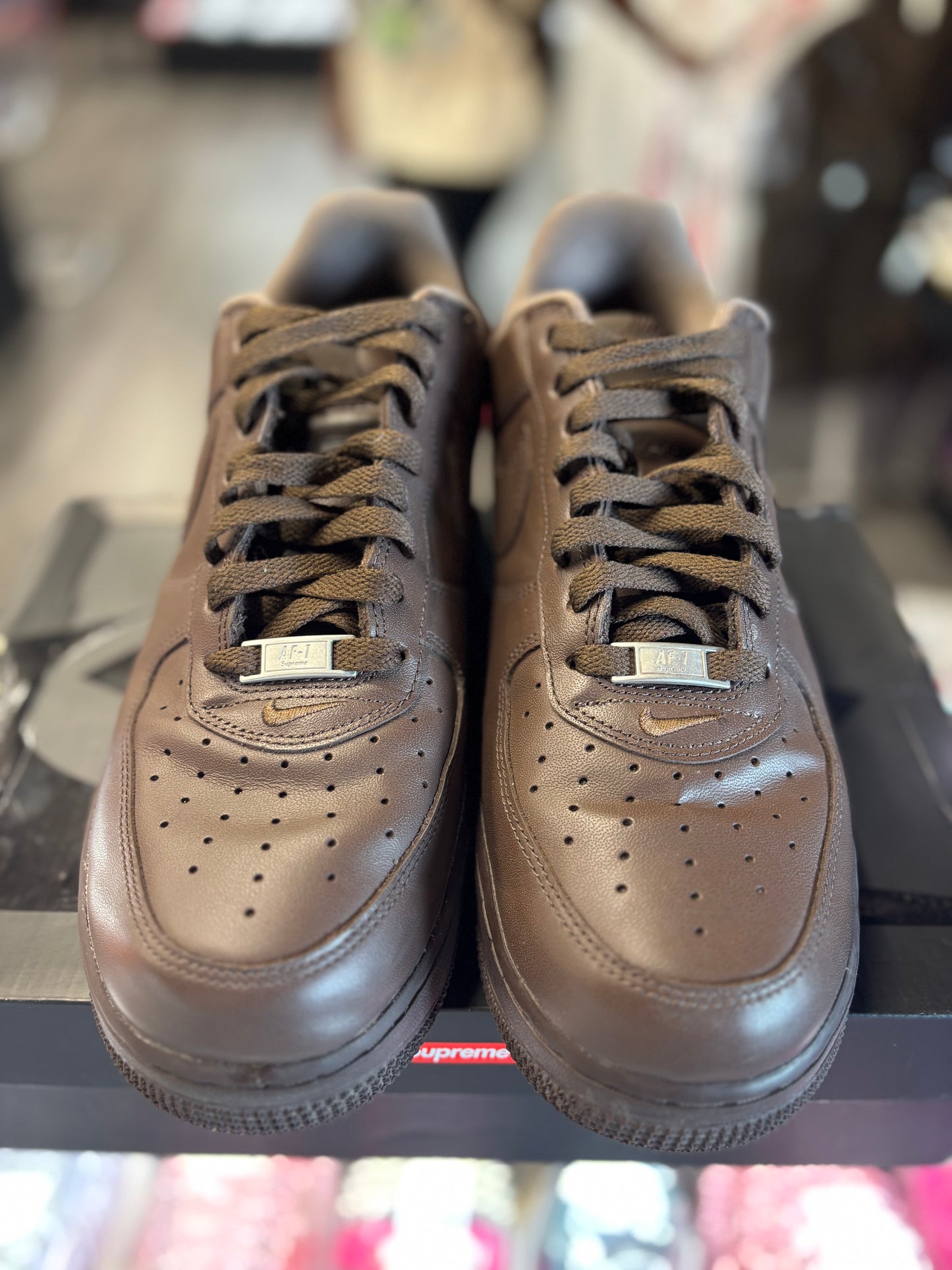 2023 Nike Air Force 1 Low "Supreme Baroque Brown"