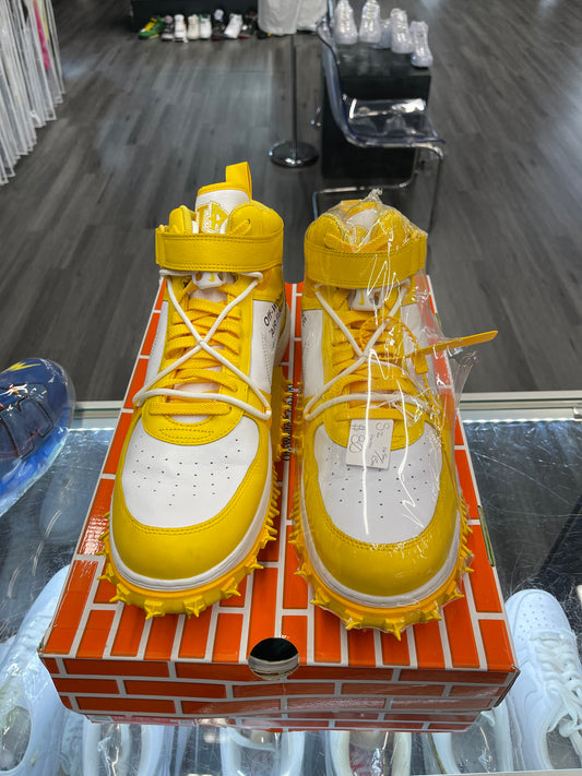 2023 Nike Air Force 1 Mid "Off-White Varsity Maize"
