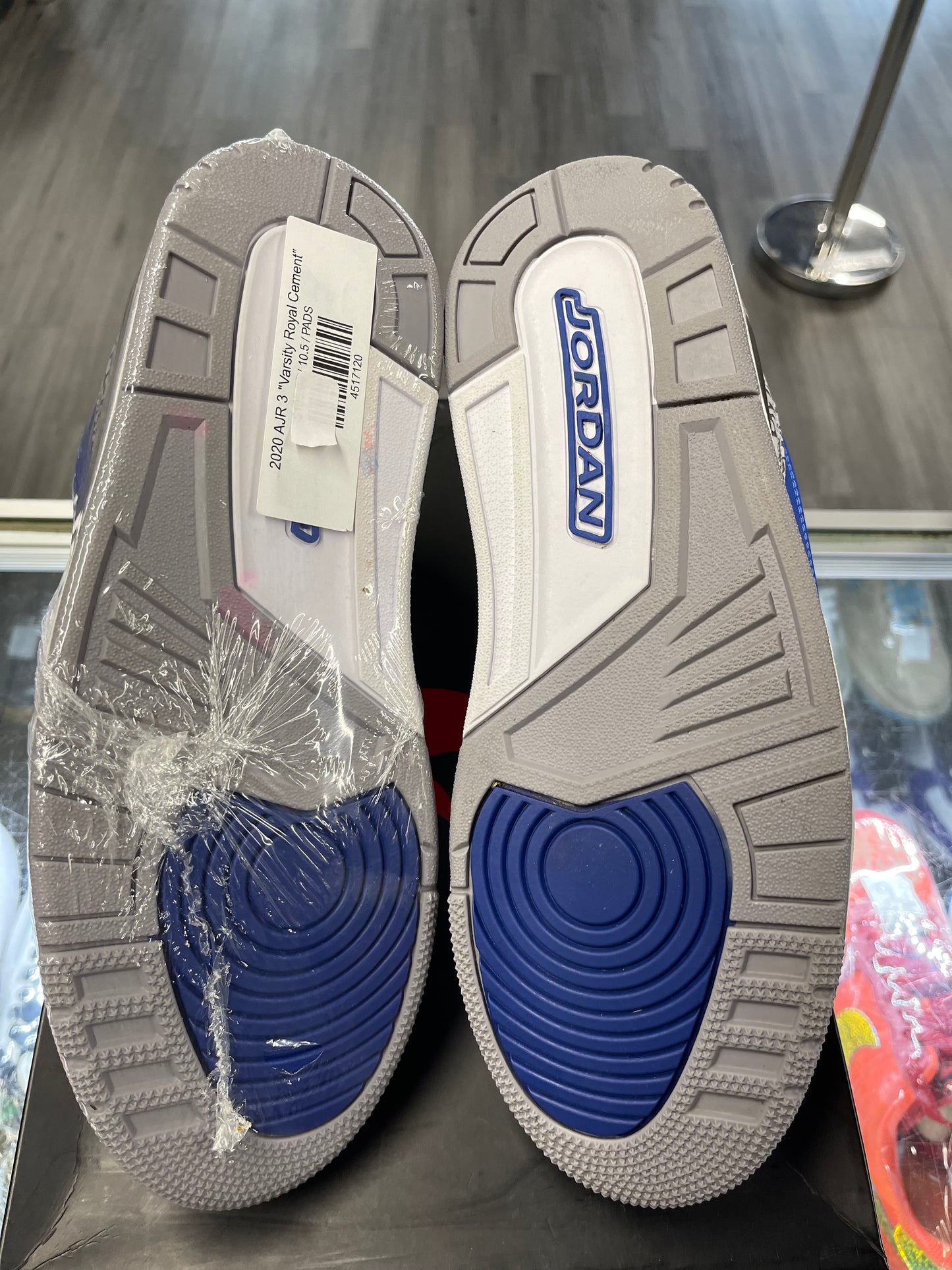 2020 Air Jordan Retro 3 "Varsity Royal Cement"