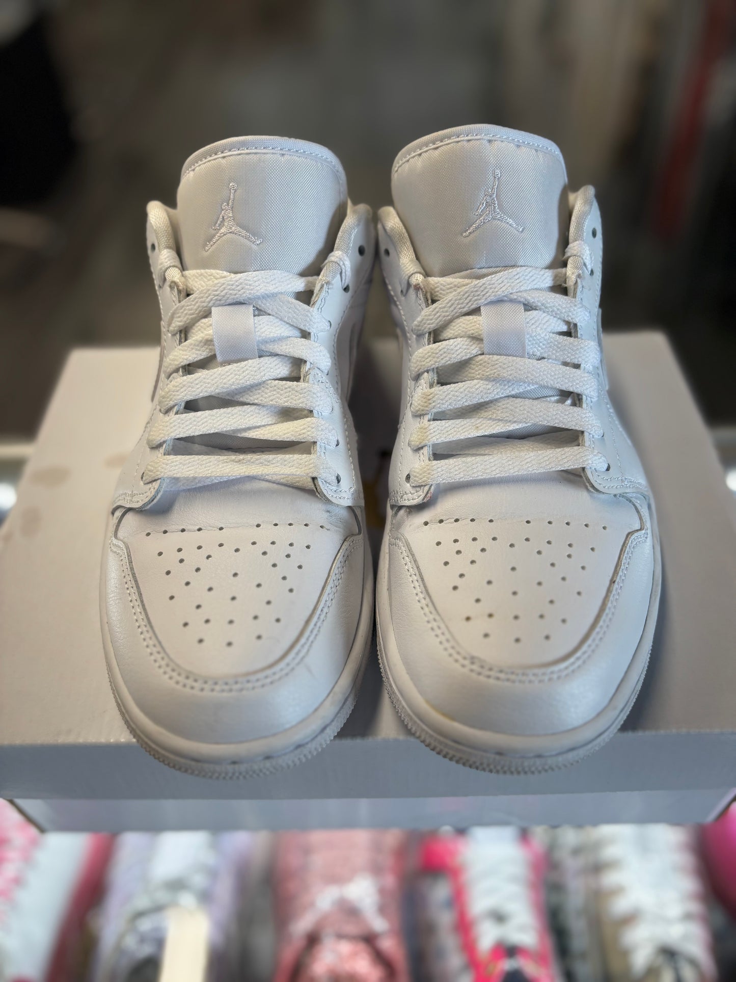 2022 Air Jordan 1 Low "Triple White" (W)