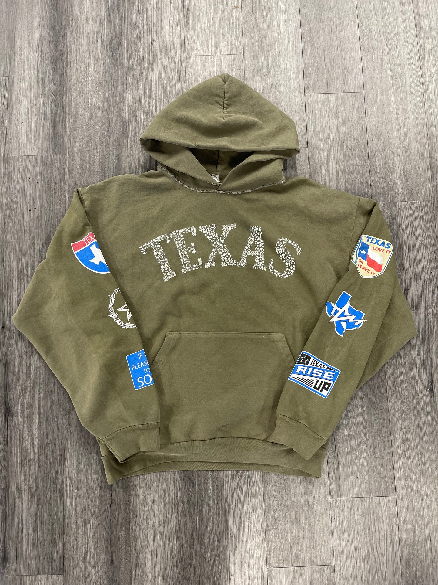 Texas Return Hoodie "Olive"