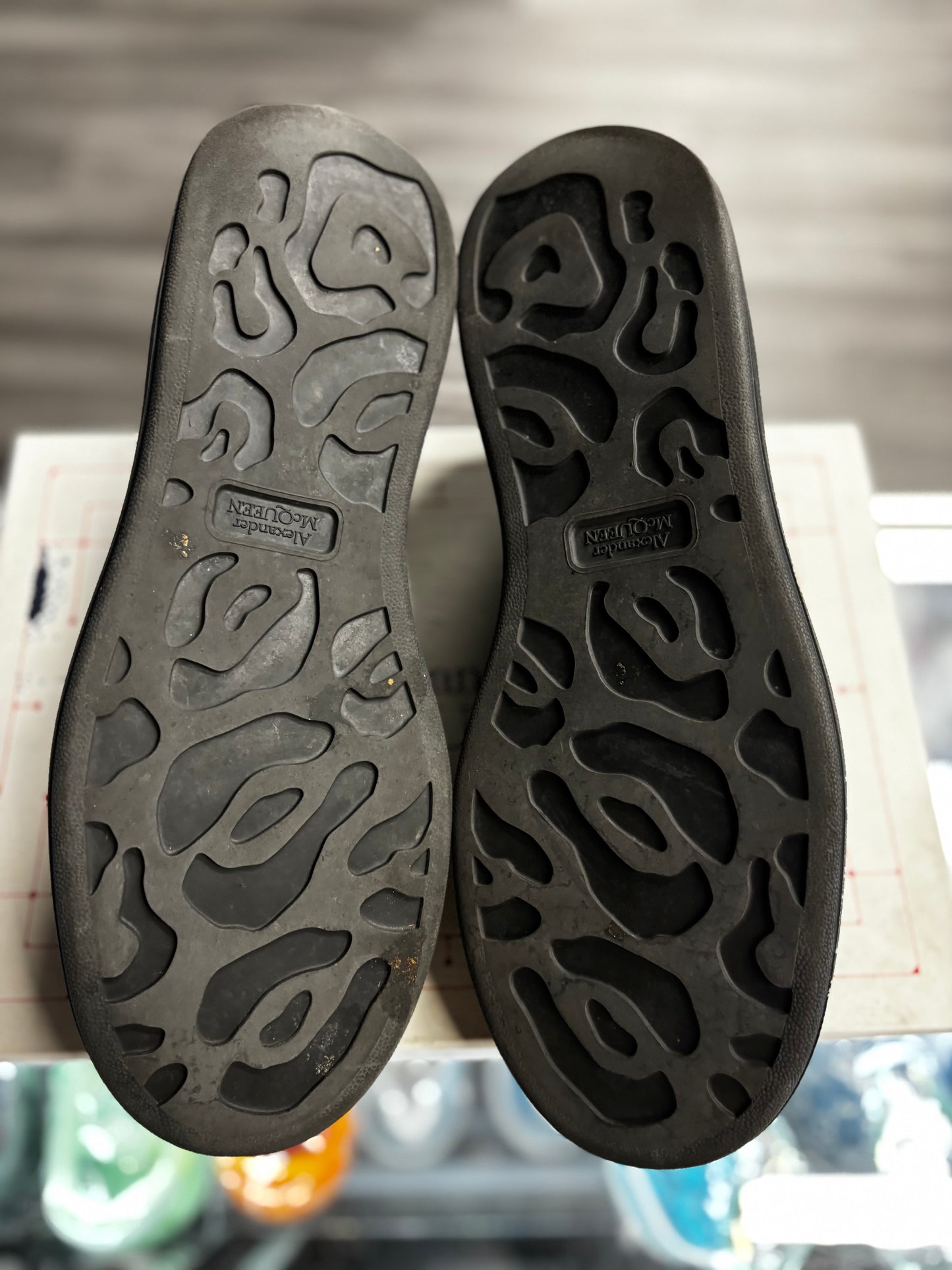 Alexander Mcqueen Oversized Sneaker "Black Suede"