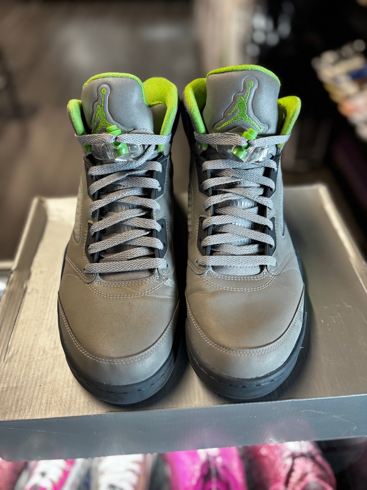 2022 Air Jordan Retro 5 "Green Bean"