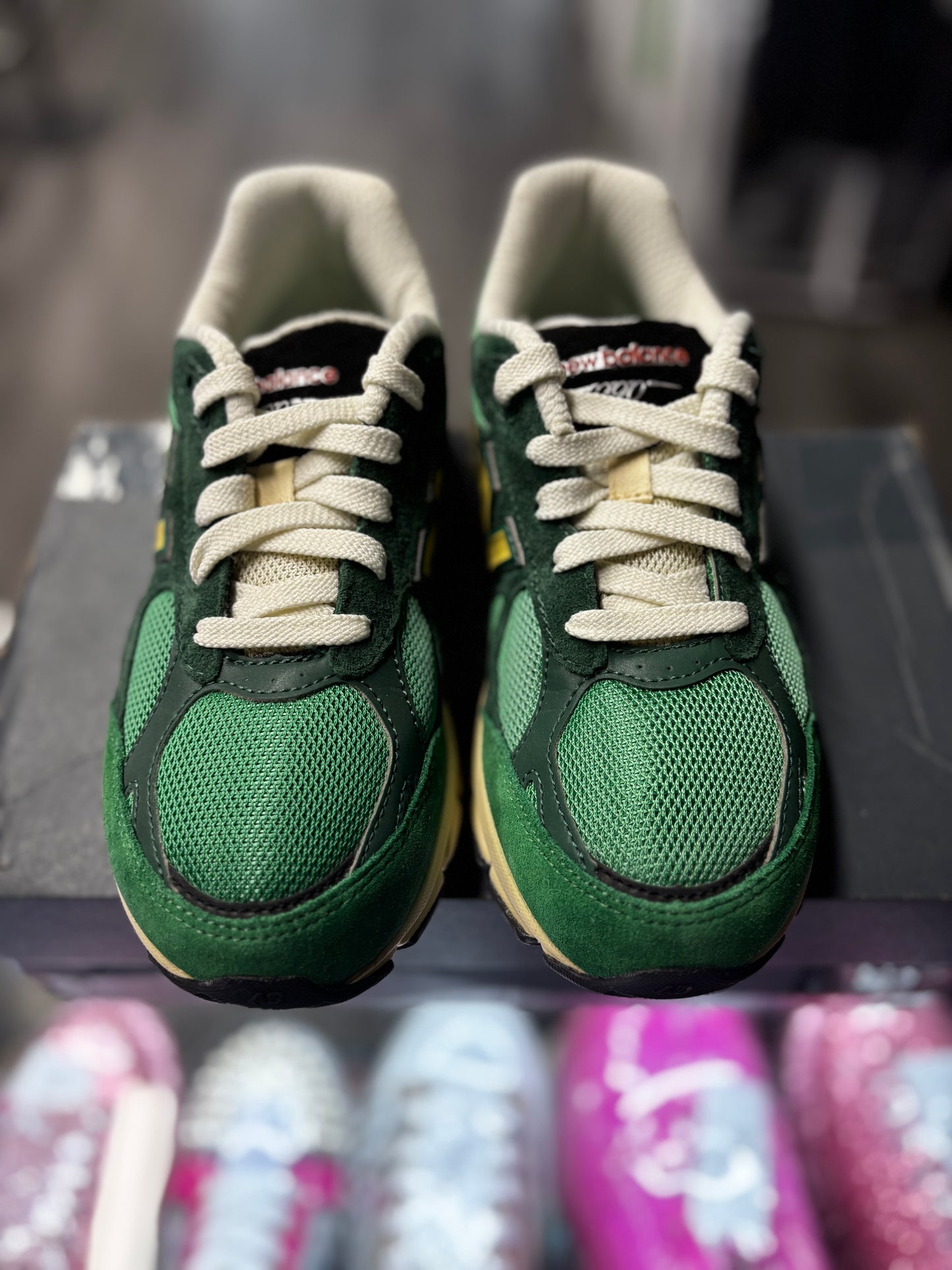 2023 New Balance 990v3 "Varsity Green Gold" (GS)