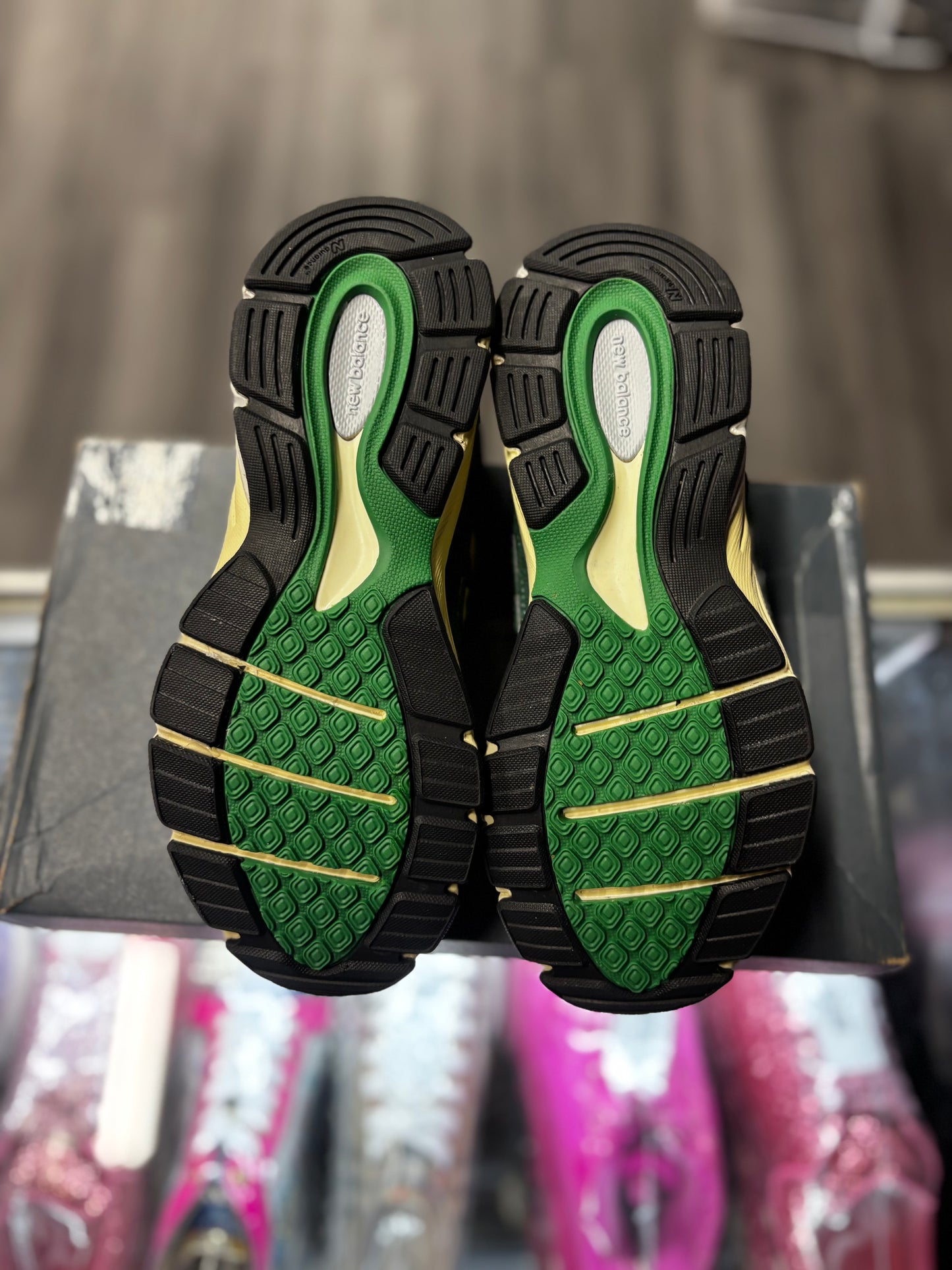 2023 New Balance 990v3 "Varsity Green Gold" (GS)