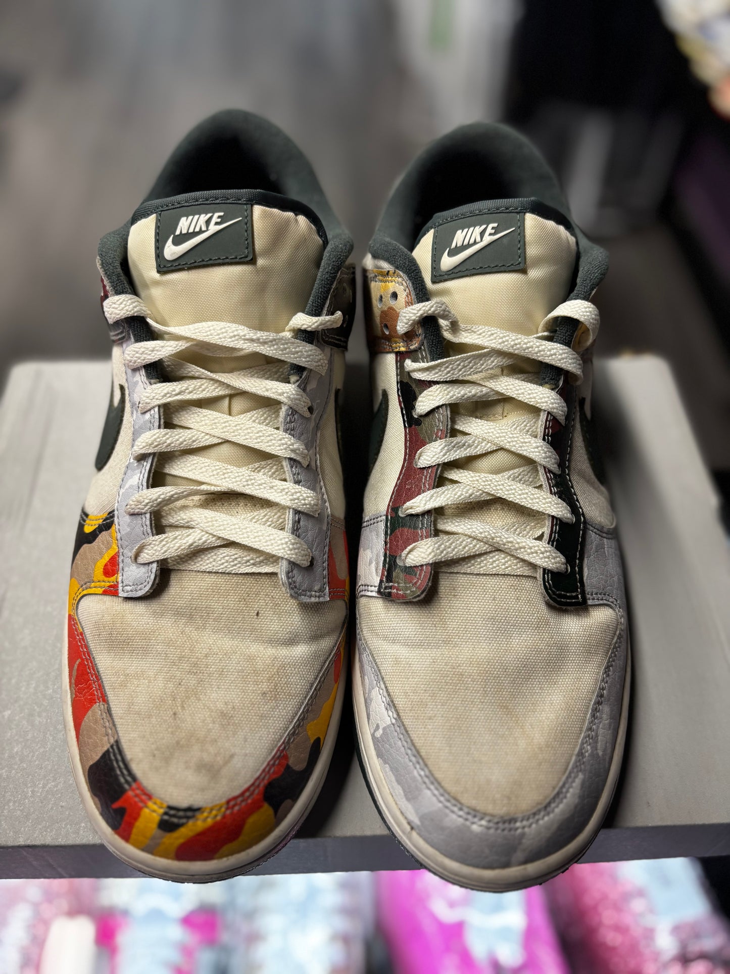 2021 Nike Dunk Low "Sail Multi-Camo"