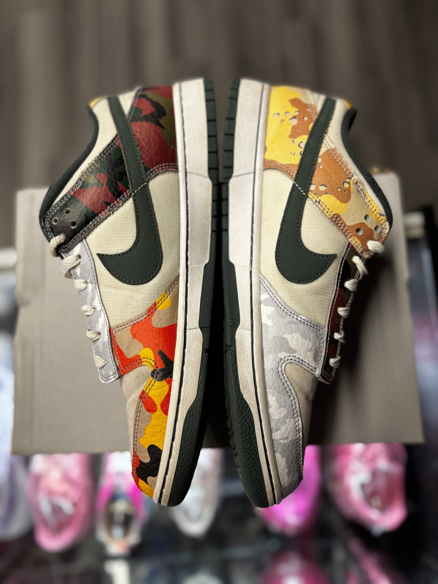 2021 Nike Dunk Low "Sail Multi-Camo"