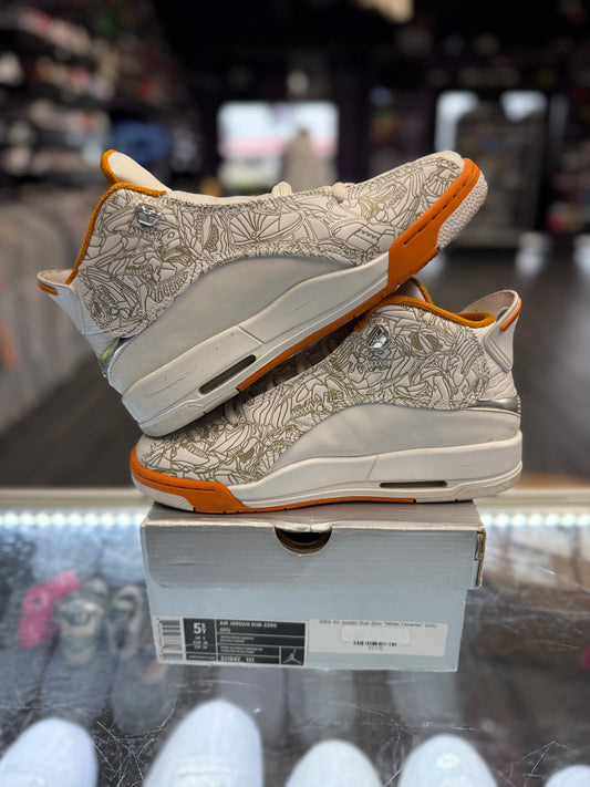 2005 Air Jordan Dub Zero "White Ceramic" (GS)