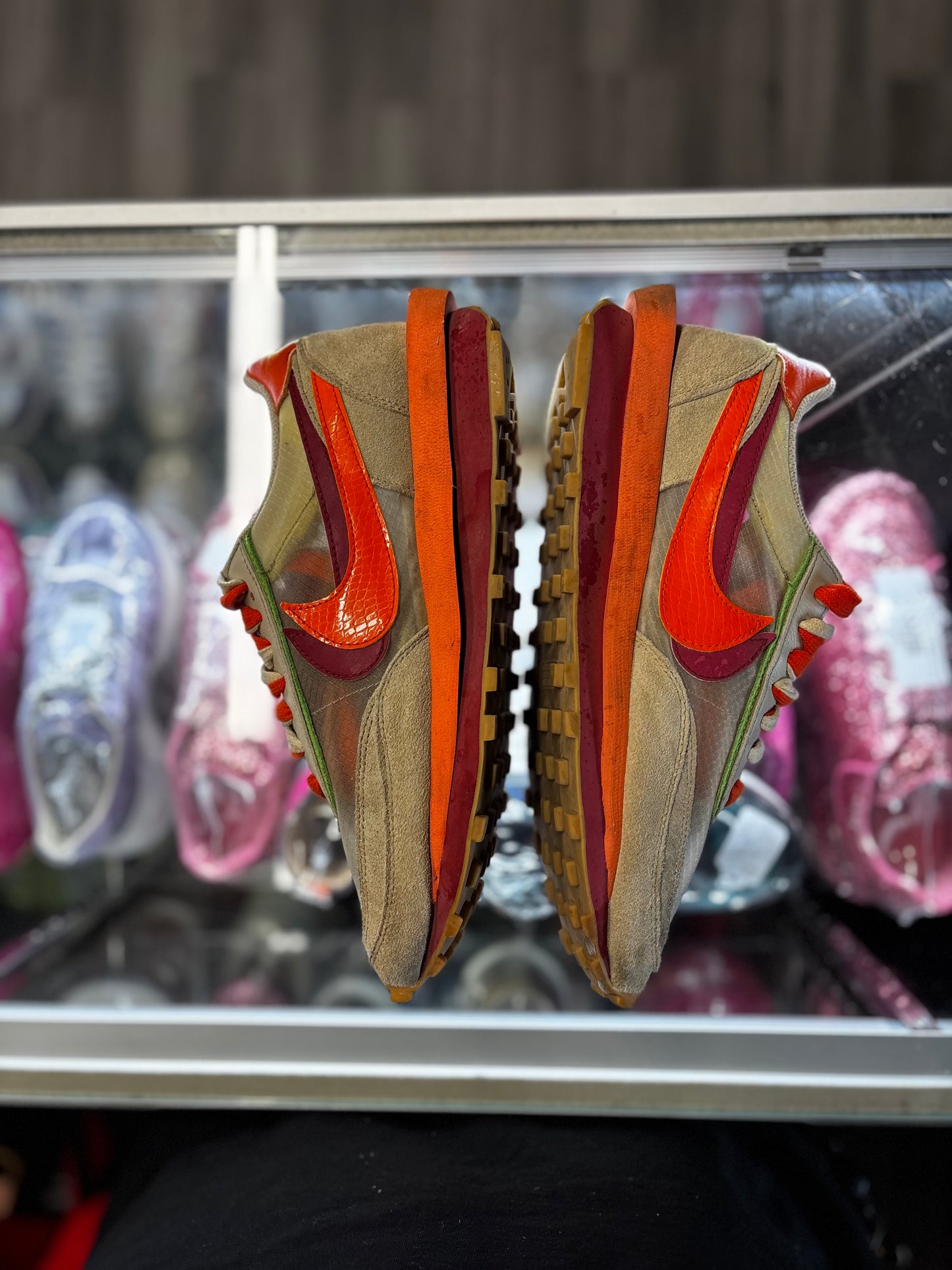 Nike Sacai CLOT Kiss Of The Death "Net Orange"