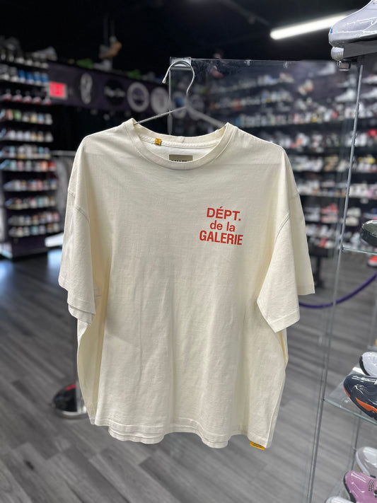 Gallery Dept. Tee "Cream Red"