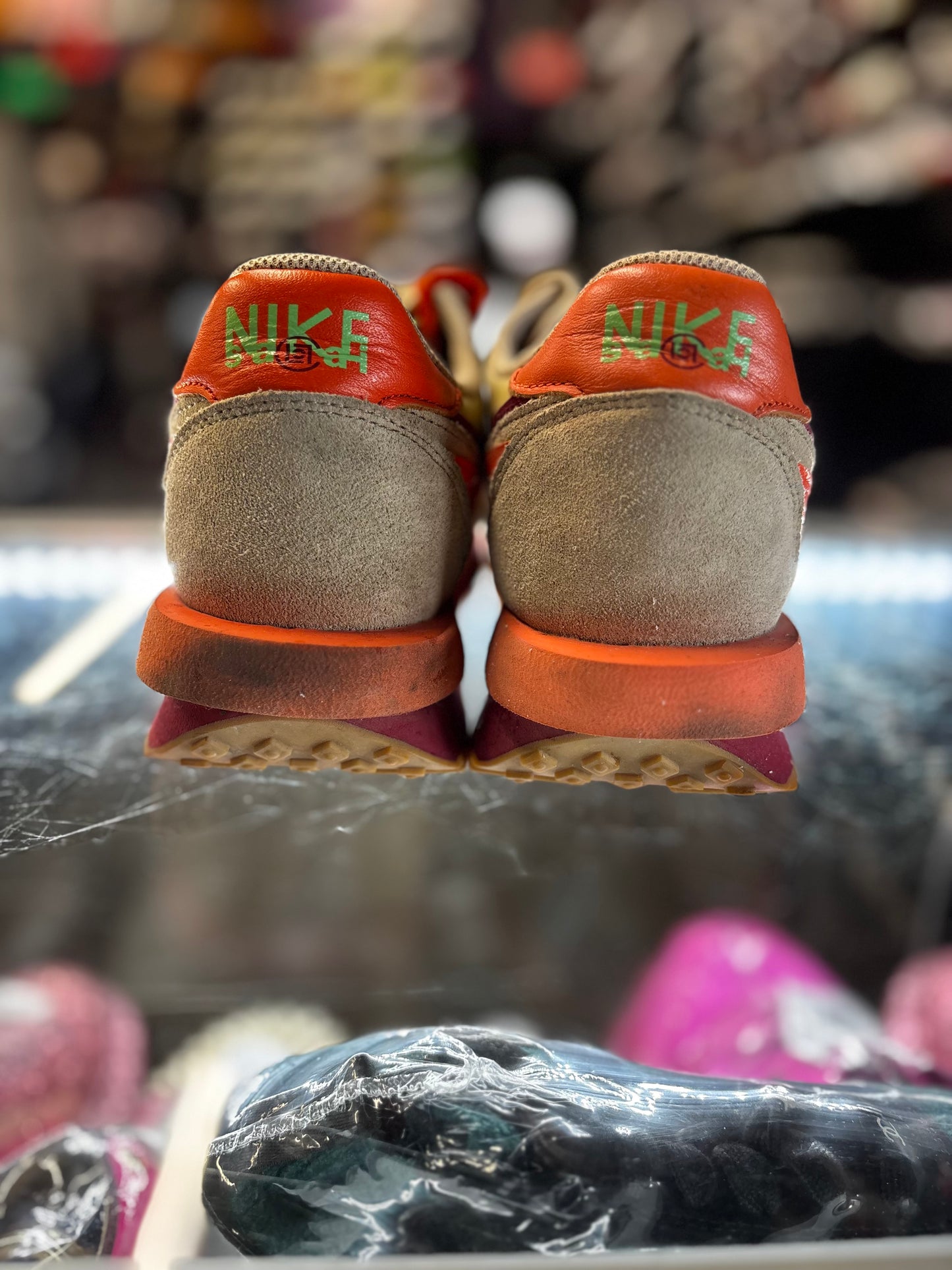 Nike Sacai CLOT Kiss Of The Death "Net Orange"