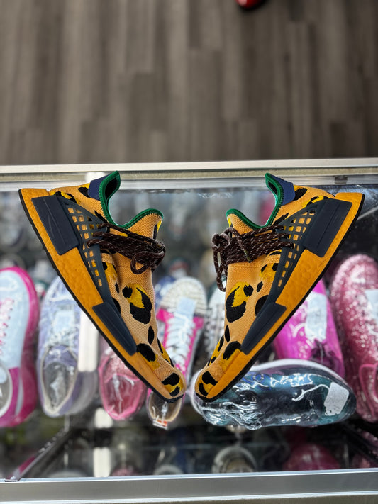 2022 Adidas NMD Hu Pharrell Animal Print "Leopard Pulse Amber"