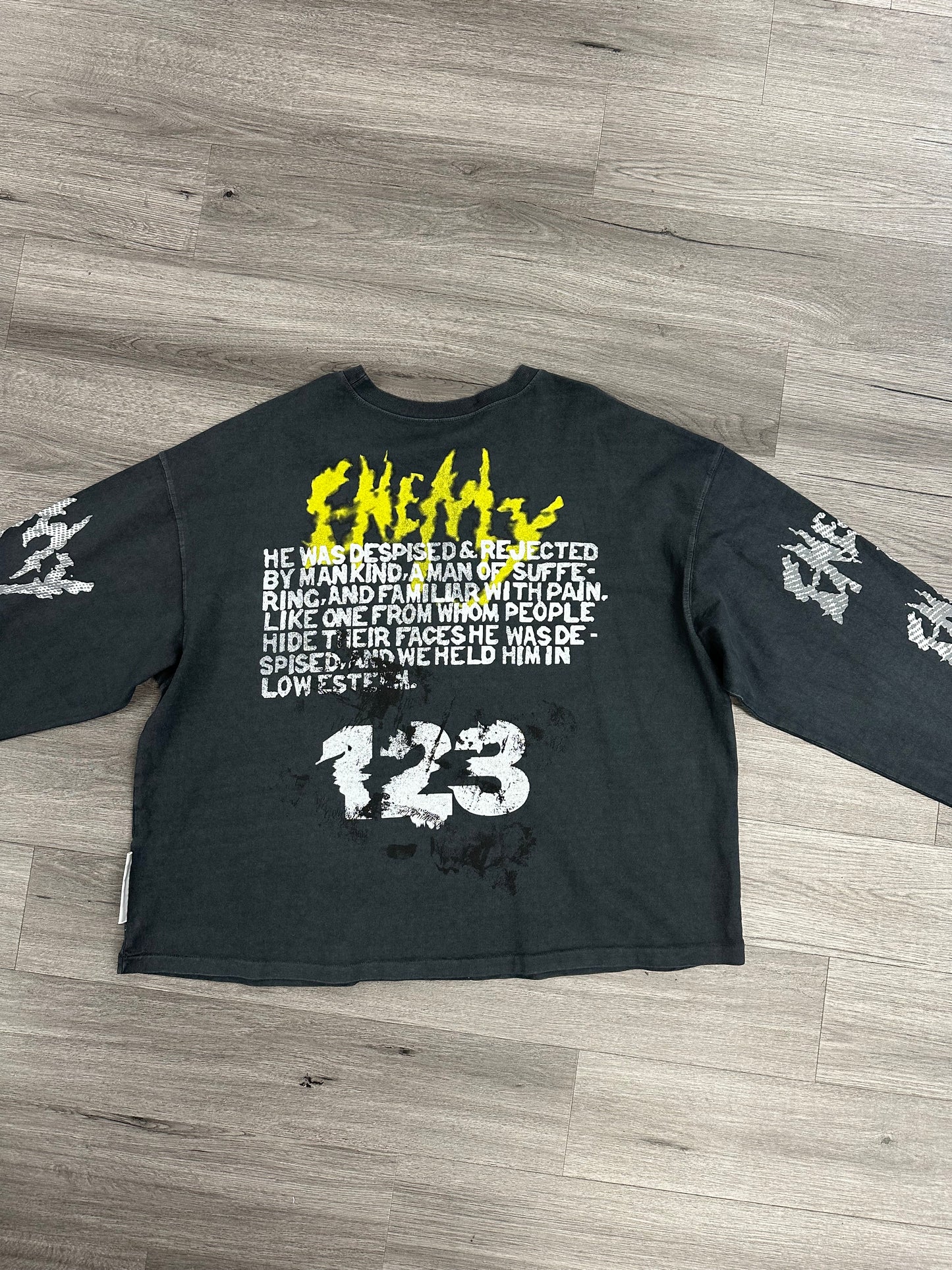 Rivington Tee "Enemy - Black" (L/S)