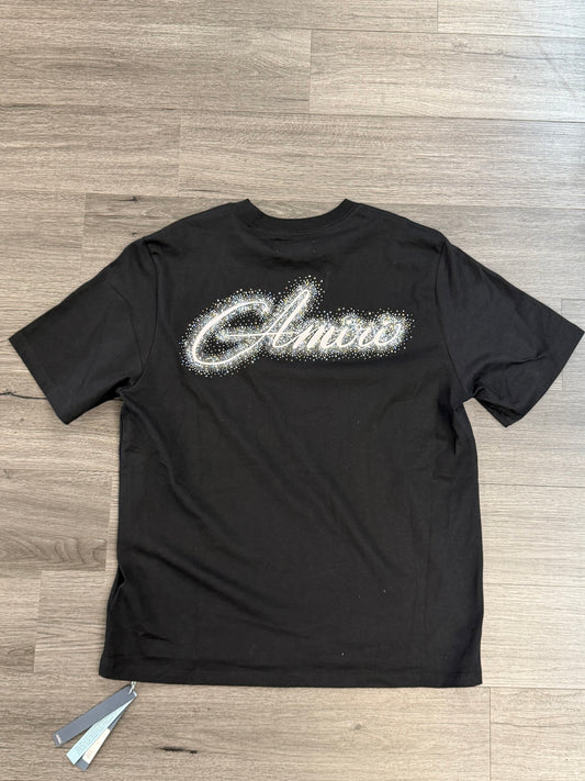Amiri Tee "Black Embroidery"