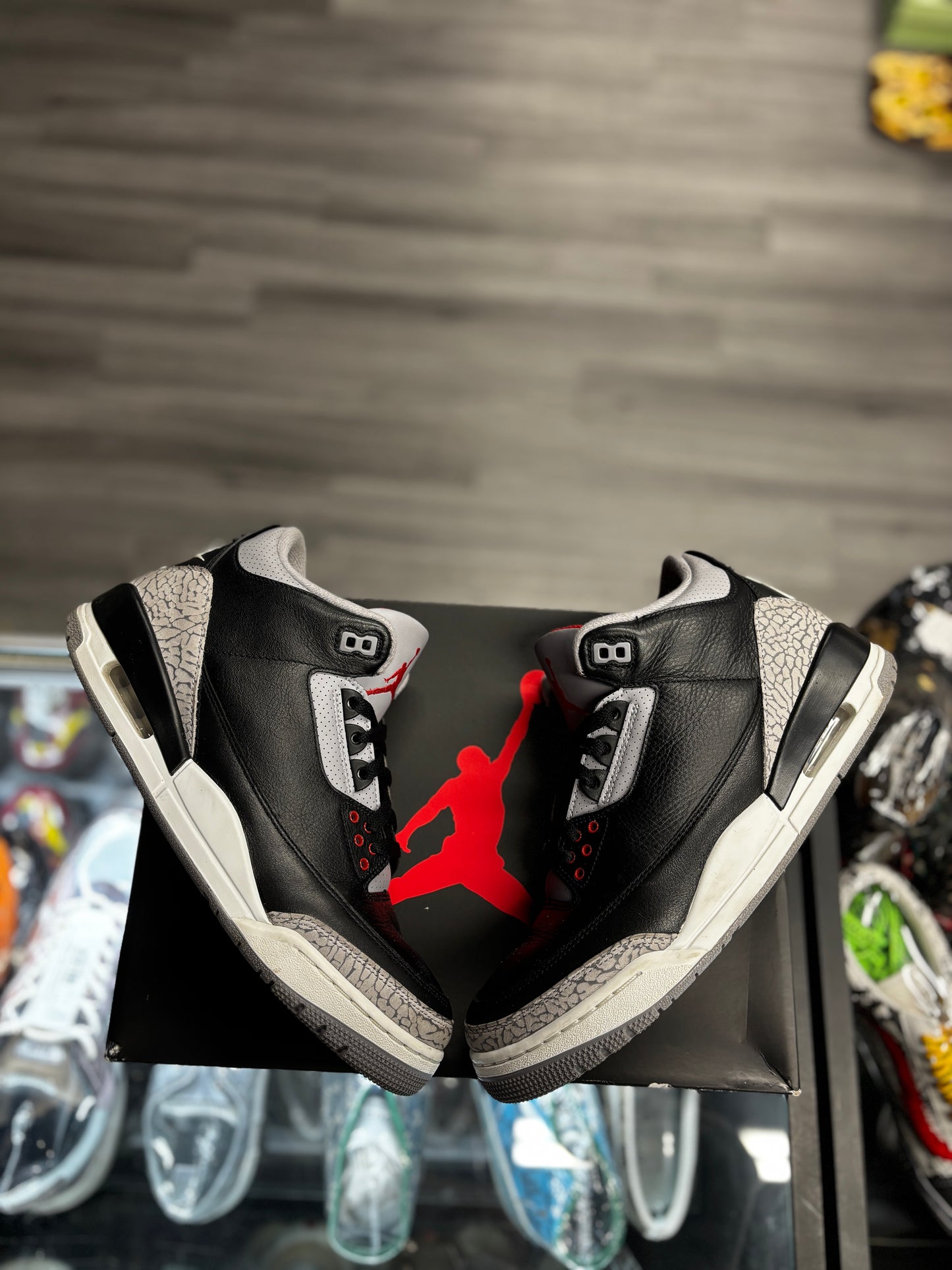 2024 Air Jordan Retro 3 OG "Black Cement"