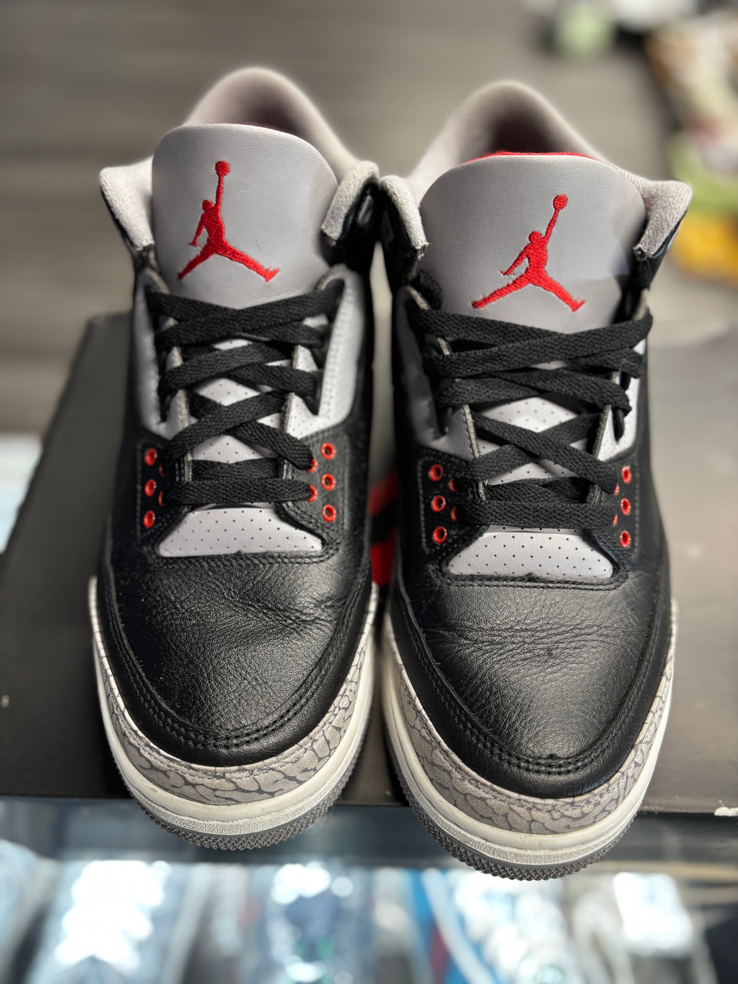 2024 Air Jordan Retro 3 OG "Black Cement"
