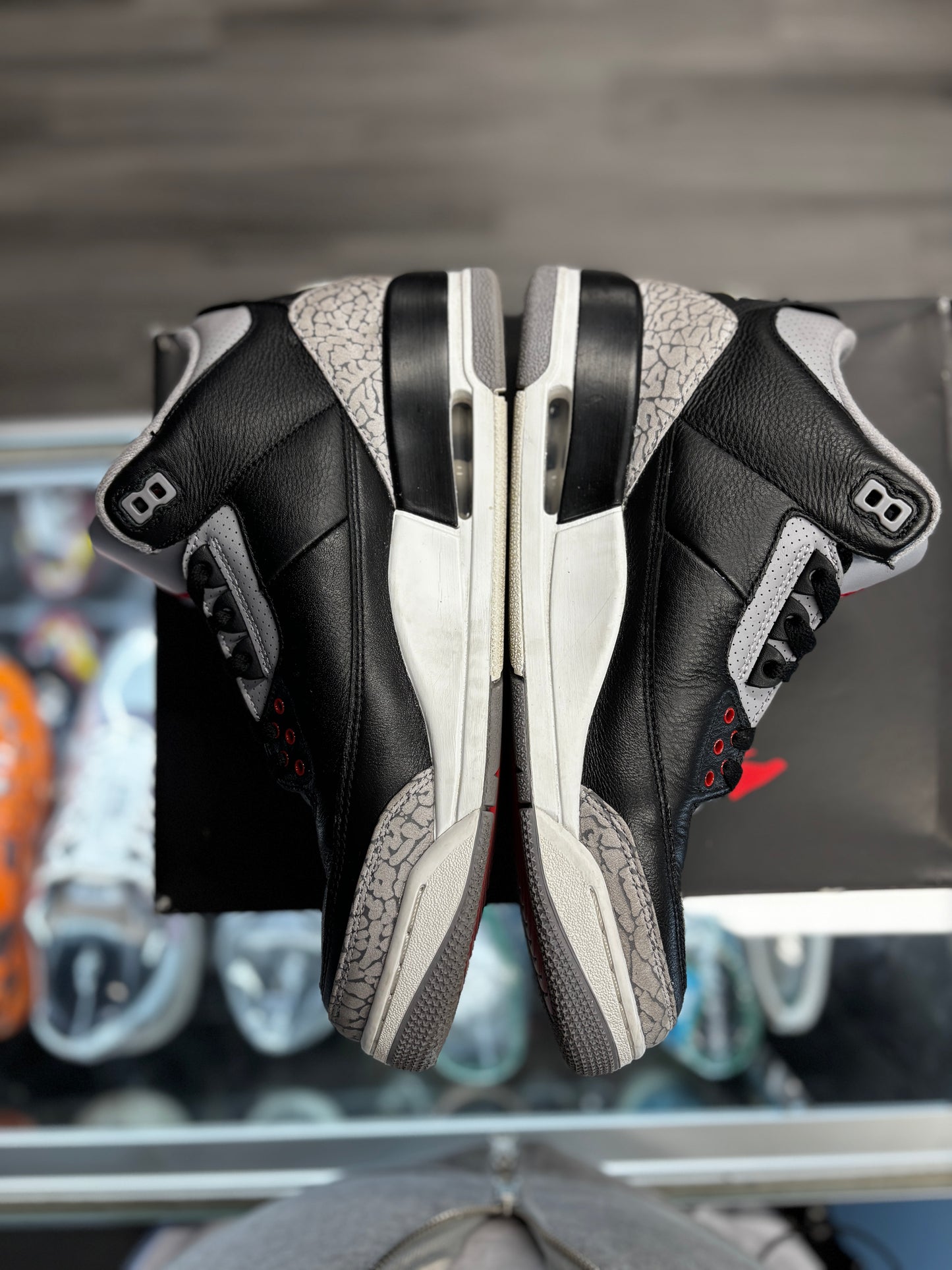 2024 Air Jordan Retro 3 OG "Black Cement"
