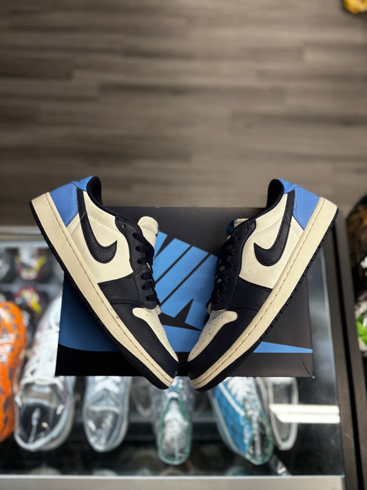 2025 Air Jordan Retro 1 Low "Obsidian UNC"