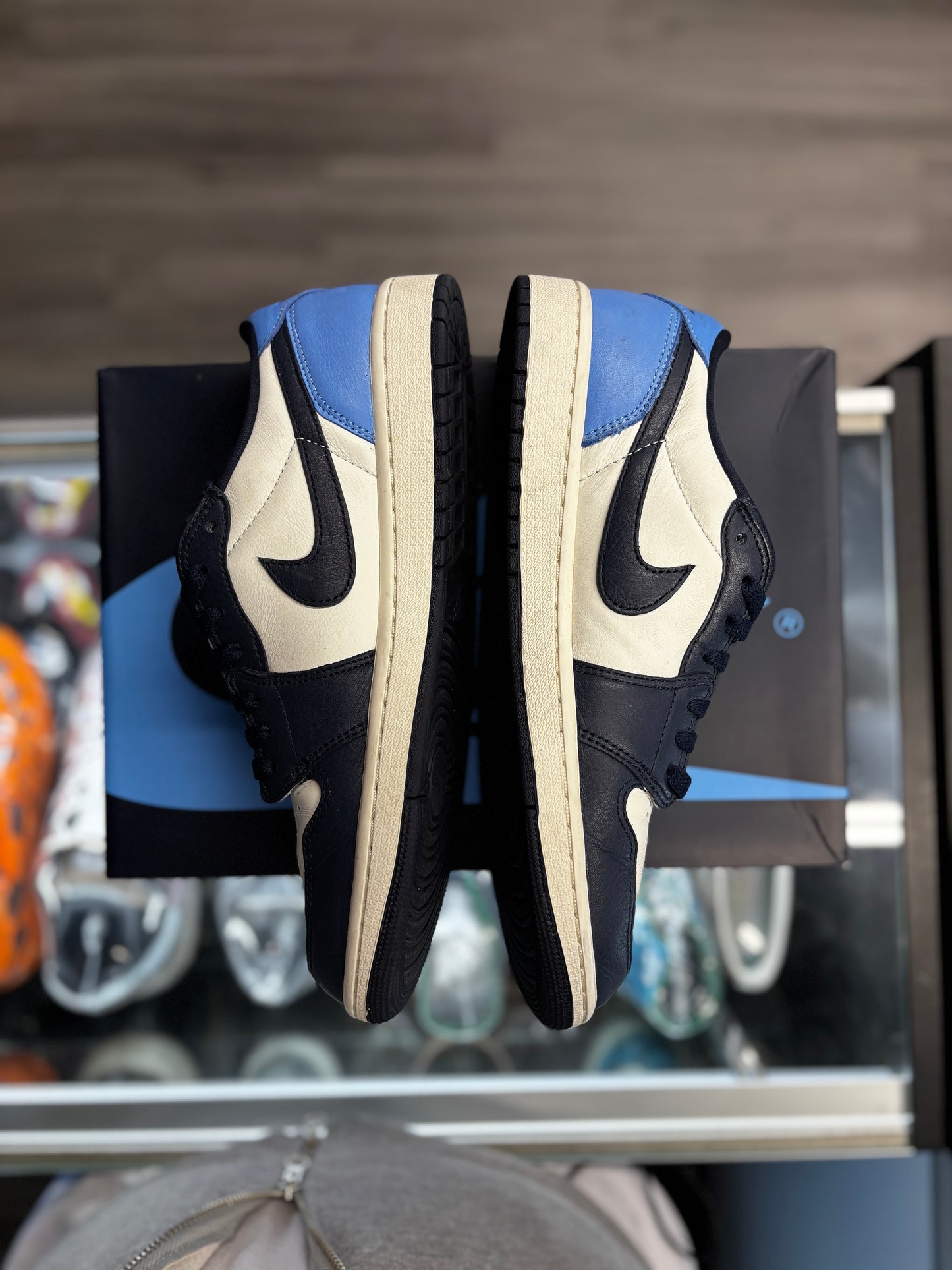 2025 Air Jordan Retro 1 Low "Obsidian UNC"
